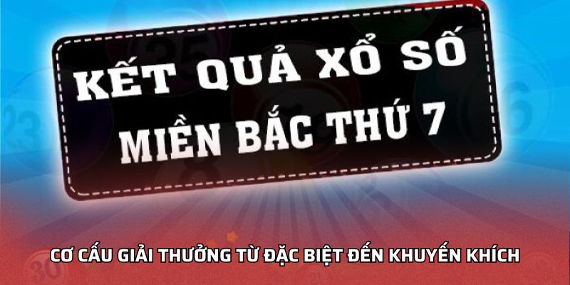 Cơ cấu giải thưởng từ đặc biệt đến khuyến khích