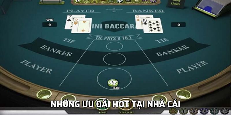 Những ưu đãi hot tại nhà cái